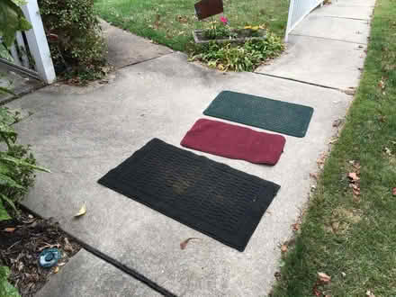Photo of free 3 old mats (Catonsville) #1