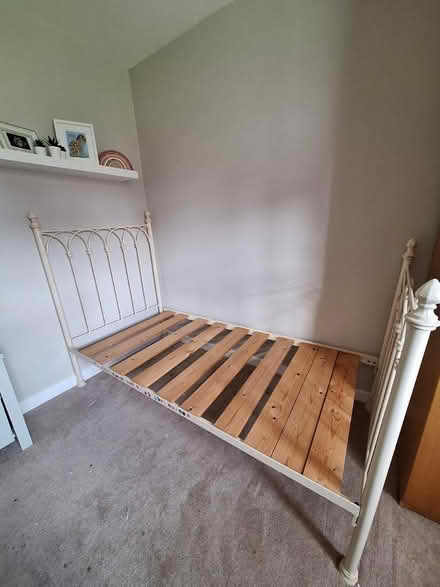 Photo of free Metal Single Bed Frame (Moneyreagh BT23) #1