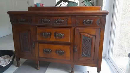 Photo of free Real wood sideboard (Collier Row) #2