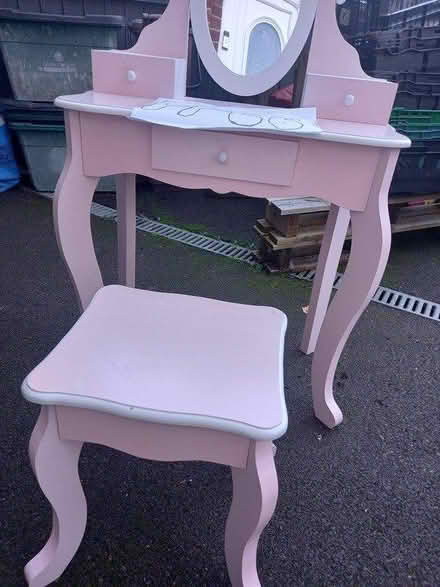 Photo of free Child's dressing table and stool (Hucclecote) #1
