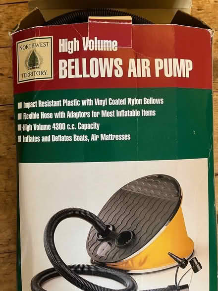 Photo of free High Volume Bellows Air Pump (Collegeville) #2