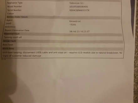 Photo of free Samsung TV - not working but can be fixed (Astley CV10) #2