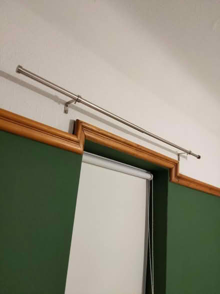 Photo of free 3 Metal adjustable curtain poles (Cassiobury, Watford WD17) #3