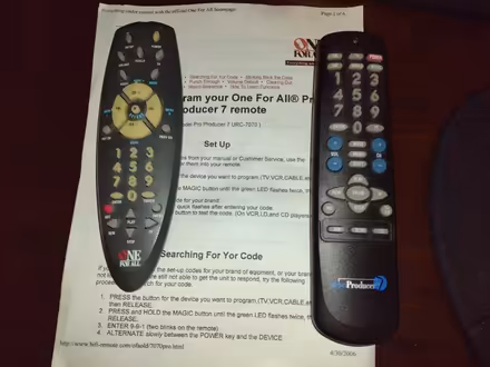 Photo of free 2 Universal remotes (Bethany and Allen Heights) #1