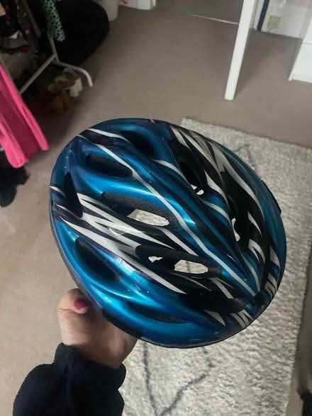 Photo of free Blue bike helmet (SW12) #1
