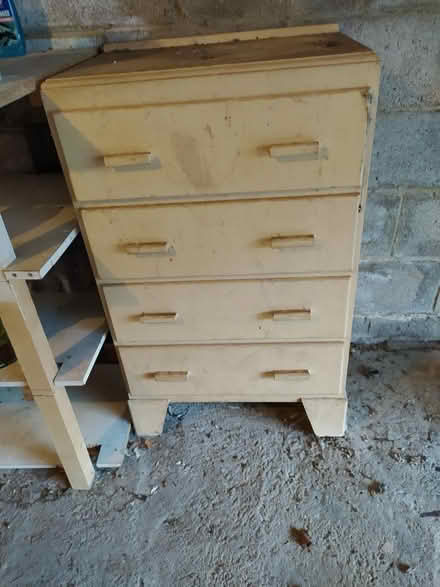 Photo of free Chest of drawers, good for up cycling. (Sowerby Bridge HX6) #1