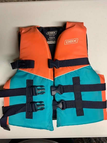 Photo of free Youth life jacket 50-90 lbs (Somerville) #1