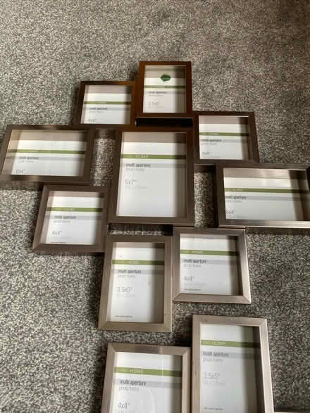 Photo of free 2x metal photo frames (Aldershot) #1