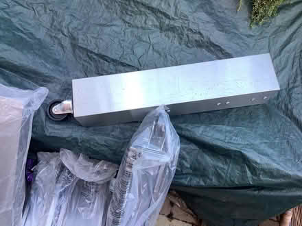 Photo of free 4 xstainless steel legs with wheels (Anstey Height’s LE4) #3