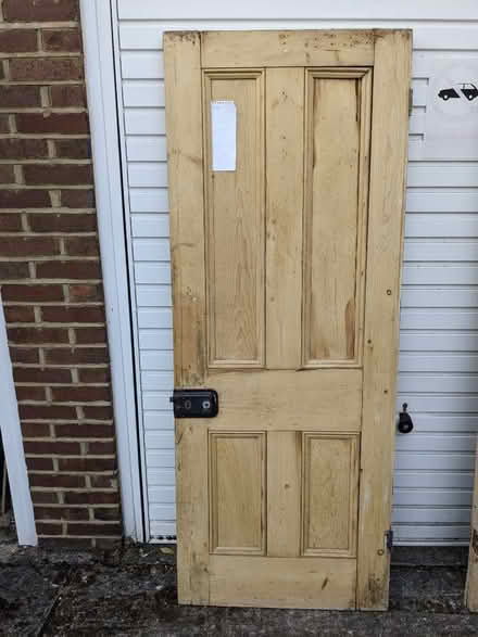 Photo of free 5 pine doors (Teddington TW11) #2