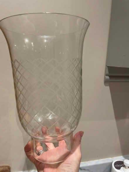 Photo of free Large oil lamp glass top (ST7) #2