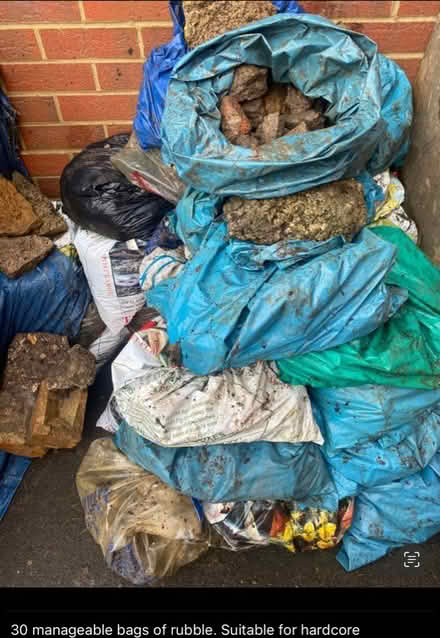 Photo of free 30 manageable bags of rubble (BA11) #1