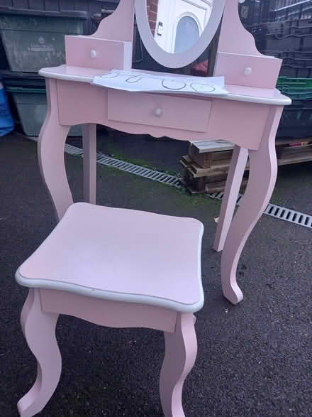 Photo of free Child's dressing table and stool (Hucclecote) #2