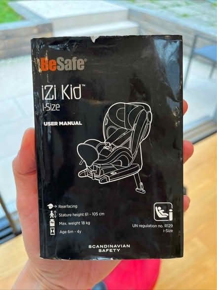 Photo of free Besafe iZi Kid i-size car seat (Dorking) #1