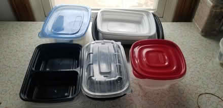 Photo of free Containers w/ lids (Ashland and River Street) #1