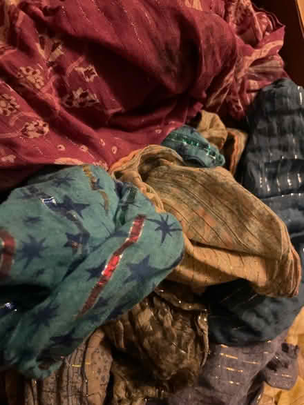 Photo of free Indian scarves, Sparkly colourful (St Werburghs) #1