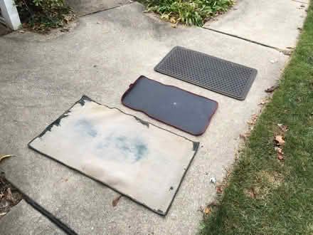 Photo of free 3 old mats (Catonsville) #2
