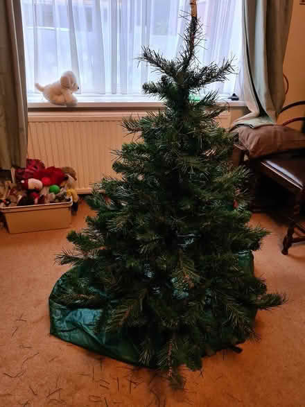 Photo of free 4.5 foot artificial Christmas tree (South Normanton DE55) #1