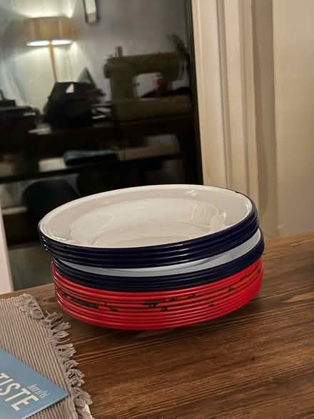 Photo of free enamel plates and bowls (Hollingbury, BN1) #1