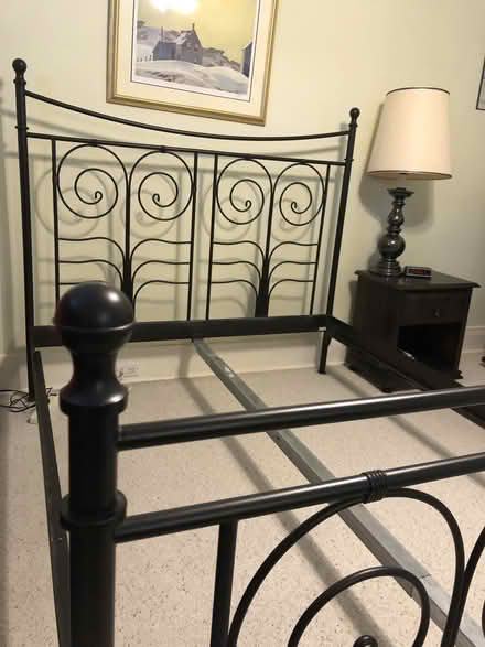 Photo of free bed frame/headboard/footboard (Beaches) #1