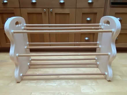 Photo of free Rack for Toy/Shoe Bins (Gilmore St & Mountain View Ave) #1
