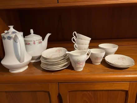 Photo of free Assorted cup, saucers and tea pots (L19 Allerton) #1