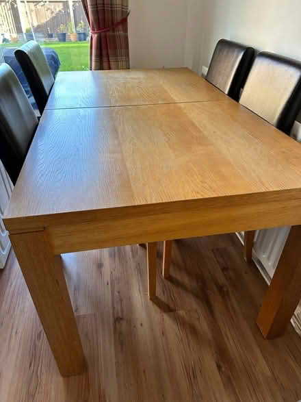 Photo of free XL extendabke table & 4 chairs (B76 Sutton Coldfield) #2