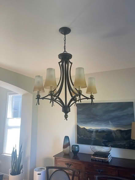 Photo of free chandelier (Gunbarrel area) #1