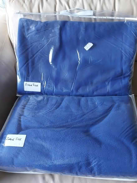 Photo of free 2x single fleece blankets (CM2, Nr.Sandford Road) #1