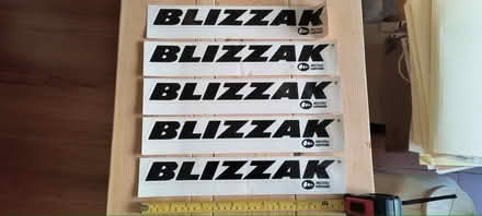 Photo of free (5) Blizzak stickers (Westmont) #1