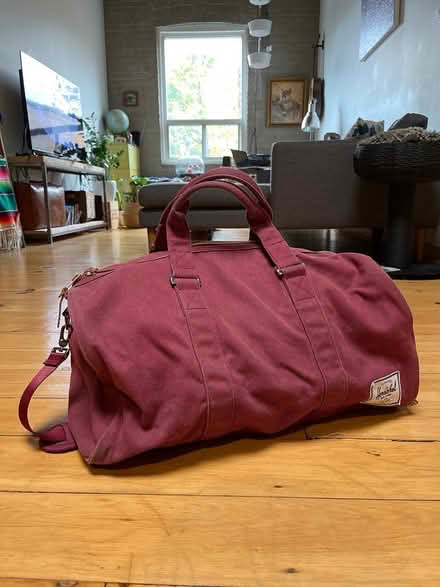 Photo of free Herschel duffel bag (Near Lansdowne Subway Station) #1