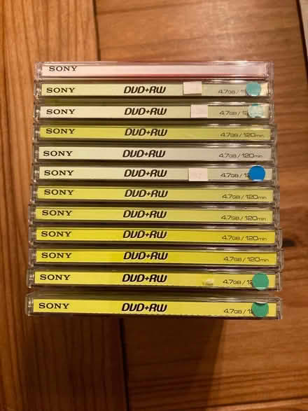 Photo of free Sony rewritable DVDs (Christchurch BH23) #2