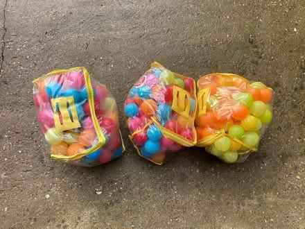 Photo of free 3 bags of ball pit balls (Ancaster) #1