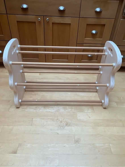 Photo of free Rack for Toy/Shoe Bins (Gilmore St & Mountain View Ave) #2
