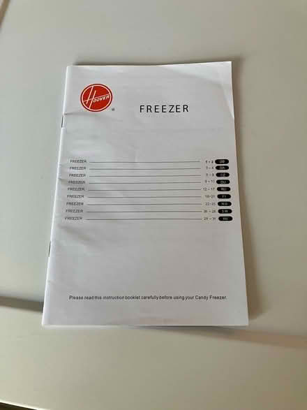Photo of free Under counter freezer (Wheatley Hills Doncaster) #3