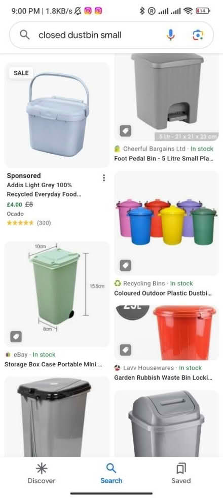 Photo of 2 dustbins (Lansdowne Terrace WC1N) #1