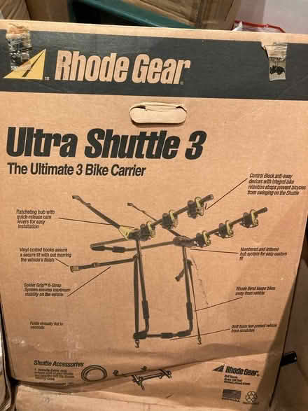 Photo of free Bike carrier for back of car (WA15 Altrincham) #1