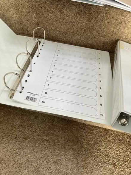 Photo of free A4 Ring Binder Folders (AB10) #2