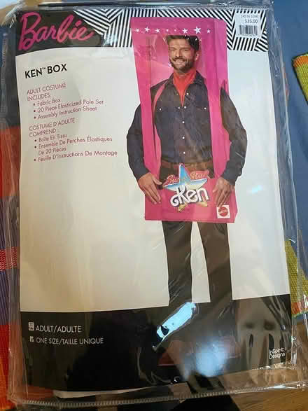 Photo of free Ken and Barbie Doll Box Costumes (Sunnyvale by lawrence expwy) #1