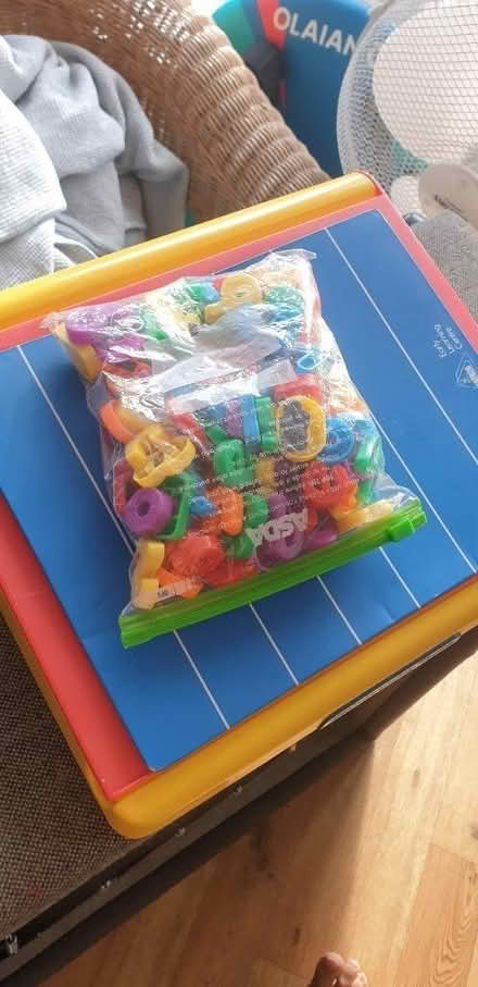 Photo of free Kids magnetic letters and paper (Upper arncott OX25) #1