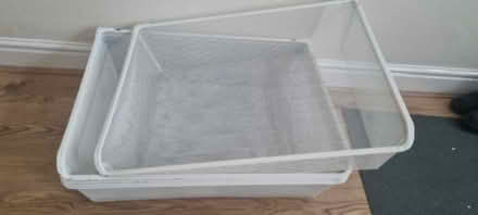 Photo of free 6 ikea wardrobe baskets, lamp, 1 x joggers, ink for printer,stationary (Stoneyford NG16) #2