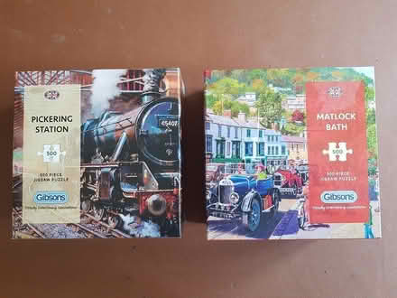 Photo of free 2 x Gibson 500 Piece Jigsaw (Hitchin SG4) #1