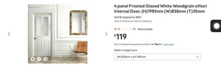 Photo of free Part glazed internal door (Orford WA2) #2