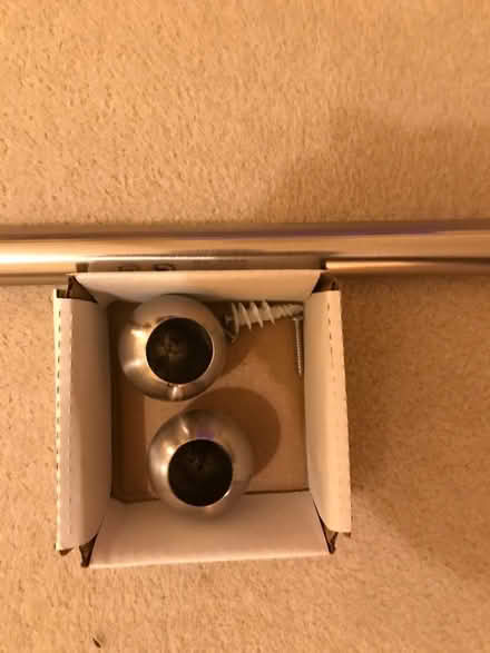 Photo of free Metal tubular curtain pole (LE2 South Knighton) #1