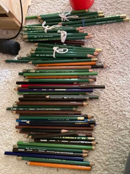 Photo of free Art pencils (Garret park) #1