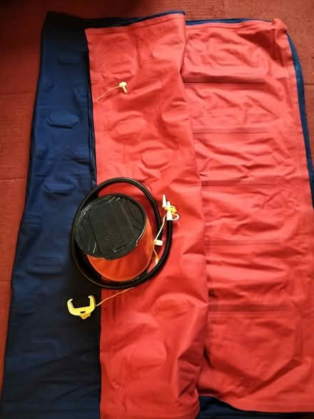 Photo of free Inflatable mattress with foot pump (Barnsley Town Centre S70) #1