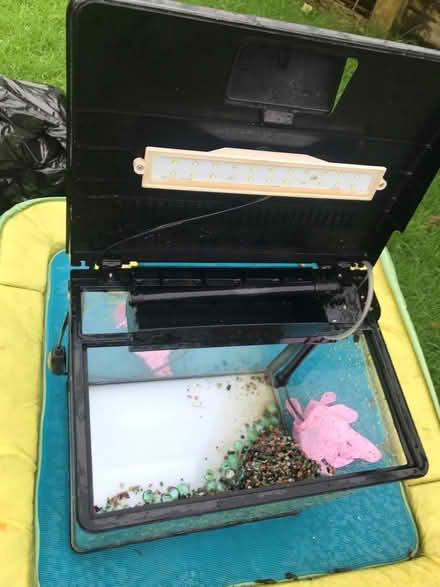 Photo of free 15” X 10 1/5” - Fish tank 38cm/27cm (BD12 Bailiff Bridge) #1