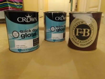 Photo of free Three tins of paint (Beckenham BR3) #1