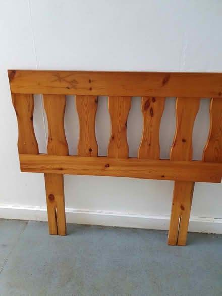 Photo of free Pine Headboard (Nettlebed RG9) #2