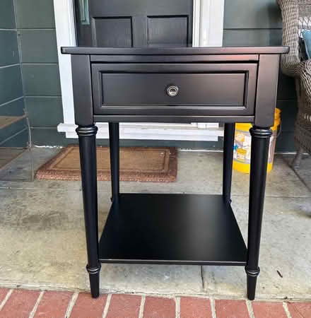 Photo of free black end table (San Rafael-- Bret Harte) #1